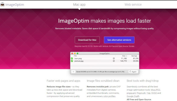 ImageOptim Website Cover Image