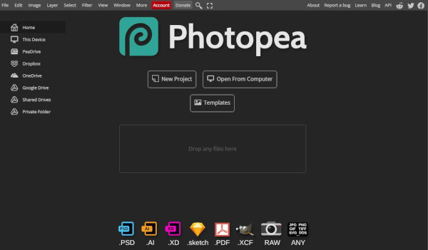 Photpea Website Cover Image