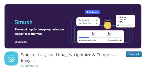 Smush WordPress Download Cover Image